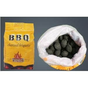 Outdoor barbecue speed burning charcoal; family camping new 1KG flammable charcoal; paper bag barbecue carbon；