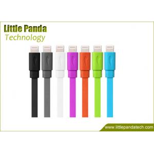 China Reversible Micro USB Data and Charging Cable, MFI Data Cable in Flat Shape supplier