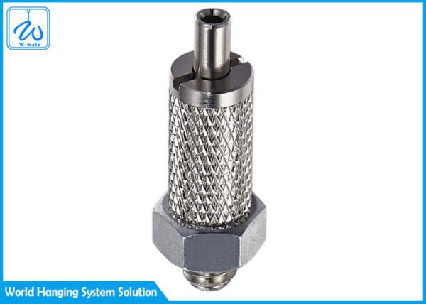 Easy To Install Cross Knurled Wire Cable Grippers For Lighting Installation