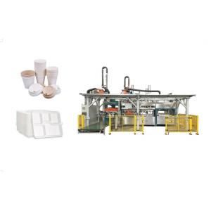 Innovative Paper Pulp Molding Machinery For Pulp Molded Tableware  ISO9001 Certified
