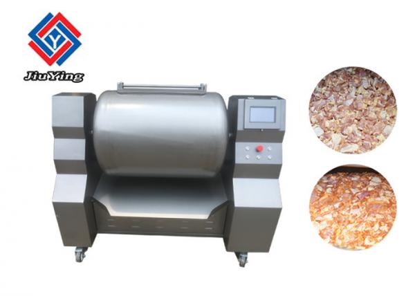 SUS304 Electric Industrial Vacuum Roll Meat Mixing Equipment / Ham Tumbling