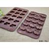 Double Heart Shape Silicone Chocolate Molds Keeping Prefect Outlooking