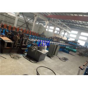 Galvanized Steel Silo Forming Machine GCr15 Rollers With 18 Forming Stations