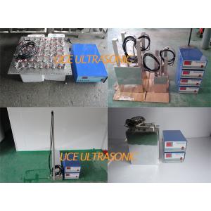 China 40khz/80khz/100khz Multi Frequency immersible ultrasonic transducer wholesale