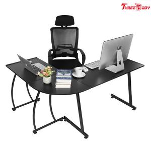 China Custom Modern Executive Office Furniture , L Shape Corner Contemporary Office Table supplier
