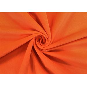 240GSM Soft 100% Polyester DWR Fabric for Accessories Fluorescent Orange