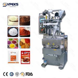 Powder Filling Machine Adjustable Volume Mini Masala Packing Machine With Filling Speed Of 10-25 Bottles/Min