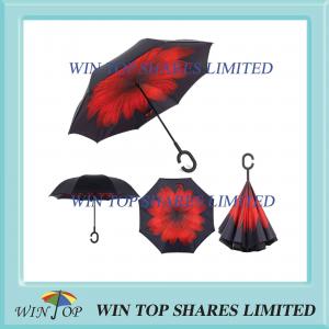 China Daisy design handfree reversed Umbrella from umbrella supplier supplier