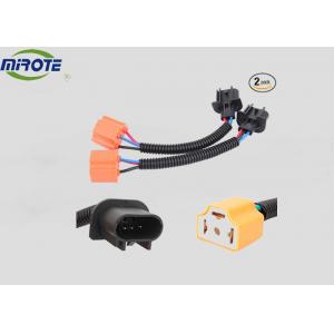 China Ceramics Automotive Relay Socket , Wiring Harness Adapter  For Jeep LED Headlight supplier