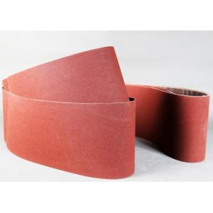 150mm x 1219mm Aluminum Oxide Sanding Belts Grit P220 With Poly Cotton Backing