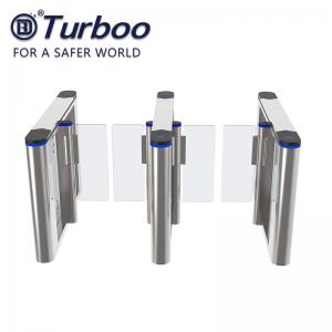 China Aesthetical design high speed  security turnstile barrier gate for office building entrance supplier