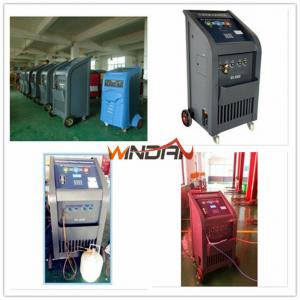 China 97% Recovery Rate A/C Refrigerant Recycling Machine with Refill New Oil , Refrigerant Recovery Equipment supplier