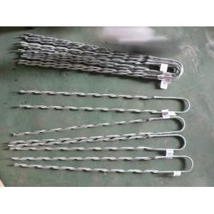 China 901mm Wire Clamp Galvanized Preformed Guy Grip Dead End supplier