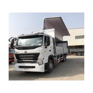 China SINOTRUK HOWO 6X4 30T Lorry Truck Aluminum Alloy Wingspan Wing Van Cargo Truck supplier