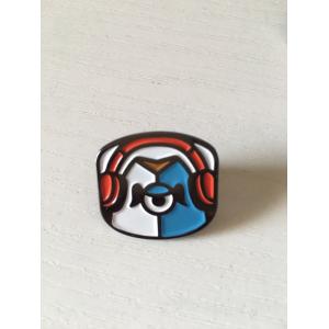 Customized Soft Enamel Lapel Pins with customer's Logo back stamp