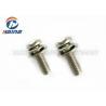 China Cross Recessed Stainless Steel 304 316 Pan Head Screws and Washers wholesale