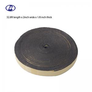 China Air Conditioner Pipe Insulation Kits 3mm Fireproof Rubber Pipe Insulation Tape Self Adhesive supplier