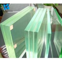 China Double Glazed Laminated Glass Sheets 30mm Silk Screen Tempered Glass For Railing on sale