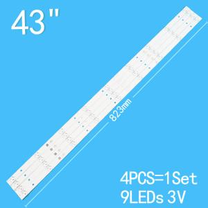 China GC43D09-ZC21FG-04 TCL L43F1S LE43E7900 AOC LD43E12M 43HFF3331/T3 43HFF5070/T3用のテレビバックライト supplier