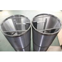 China Wedge Wire Screen Stainless Steel Filter Mesh High Strength Corrosion Resistance on sale