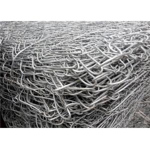 Pvc Coating Thickness 0.5mm Gabion Basket Mesh Galvanized For Slope Stabilization