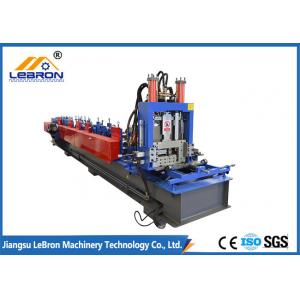 China Blue color 2018 new type CNC control automatic z purlin roll forming machine made in china supplier