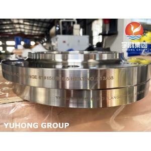 China ANSI/ASME B16.5 SLIP ON FLANGE stainless steel a182 f316l rf face supplier