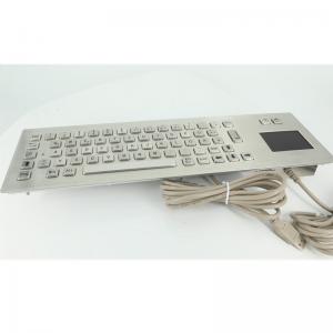China Customized Layout Keyboard With Integrated Touchpad , Wired Connection supplier