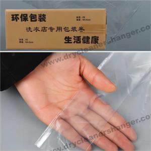 Clear Plastic Materials Dry Cleaner Garment Bags Sustanable Disposable