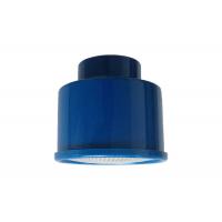 China Blue Soft Rain Shower Head Plastic Shell 3/4 IPS Female Thread Connection on sale