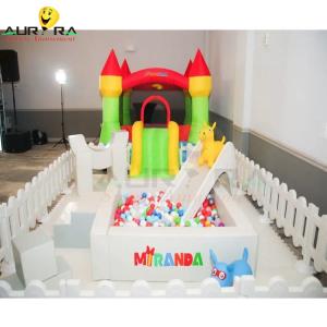 Multi Color Inflatable Soft Play Equipment Indoor Kids Ball Pit Toy Customized