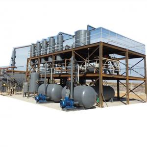 China 16KW High Capacity Crude Oil Waste Used Engine Oil Motor Oil Refinery Machine for Diesel supplier