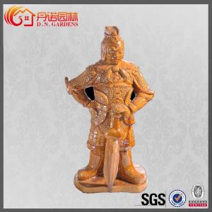 China Vivid Antique Chinese Roof Ornaments Glazed Buddhism Ceramic Chinese Figurine supplier