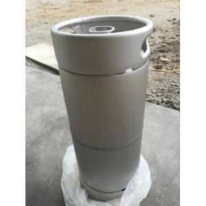China 20L US barrel shape stainless steel beer keg silver stackable supplier