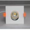 Commercial Hotel Square LED Ceiling Downlights , Recessed Led Spotlights 120lm/W