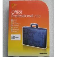 Boîte au détail de professionnel de Microsoft Office 2010