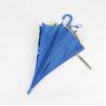 China Blue Children'S Character Umbrellas , Manual Opening Child Rain Umbrella wholesale