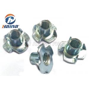 Plain Finish Zinc Plated Tee Stainless Steel Nuts Four Claws Nut 731816 HS Code