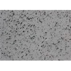 D939 Dark Grey Solid Quartz Countertops With 93% Natural Quartz Stone 2cm