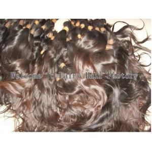 China 2013 factory  wholesale  100%  brazilian human hair wet and wavy weave supplier