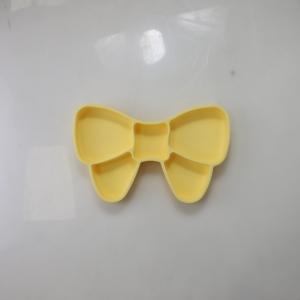 China Custom Silicone Suction Baby Feeding Bow Plate BPA Free Food Grade supplier