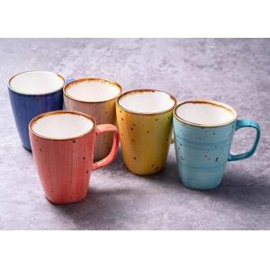 Odorless 320cc 400cc Stoneware 12 Oz Porcelain Coffee Mugs