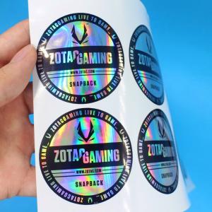 China Debossing Laser Printing Waterproof Adhesive Label Glossy Lamination supplier