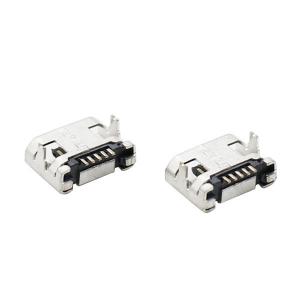 China 5 Pin DIP USB Micro B Connector 7.2mm Pitch Mini USB Female Connector supplier