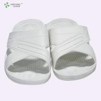 China Anti static cleanroom  worker esd slippers footwear safety shoes for worksshop on sale