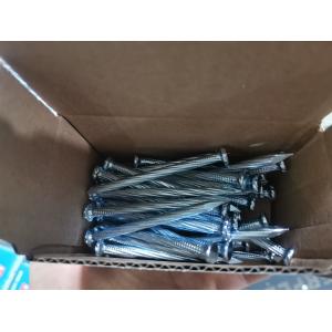 Spiral Twisted Steel Concrete Nails Supplier Diamond Point Type