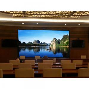China Fully Front Access Indoor Fixed LED Display Invisible Line Design For Meeting Room supplier