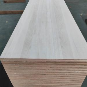 Moisture Content 8%-12% Paulownia Wood Straight Log Furniture Bleached Solid Wood Board