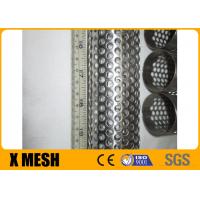 China Welded Pipe 50mm Stainless Mesh Tube Filter Perforated Tube Slotted Round Type Industrial on sale