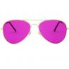 China Durable Mood Boosting Color Therapy Eyewear Metal Frame Anti Scratch wholesale
